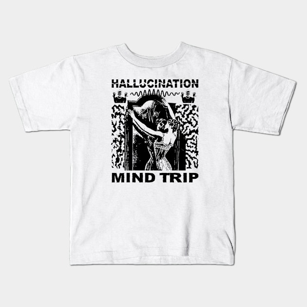 Hallucination Kids T-Shirt by nixa